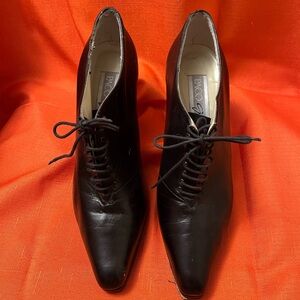 Paco Gil Black Heeled Boots